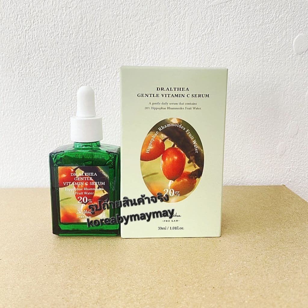 แท้/On Saleอัลเทีย Dr.althea Vitamin C Boosting/Gentle serum 30ml.วิตามินซี รูปที่ 4