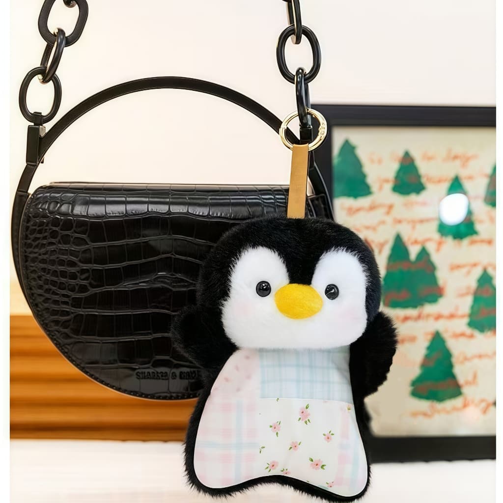 Bean Bag Soothing Plush Toy เพนกวิน/เป็ดเหลือง/นาก นุ่มผิวสบายสัมผัส ตุ๊กตาสัตว์ความเครียดบรรเทา รูปที่ 5