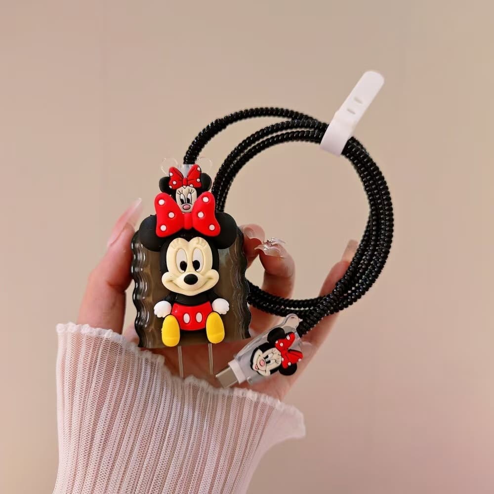 เคสหัวชารจ์ ที่กันสายหัก ตัวถนอมสายชารจ์ ขนาด18w 20w ชุด5ชิ้น สินค้า จากไทยค่ะ รูปที่ 8