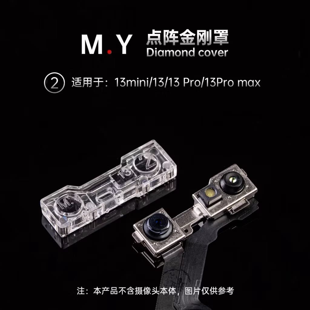 ฝาครอบป้องกันกล้องหน้า Mr.Yang ฝาครอบป้องกันเลนส์อินฟราเรดแบบดอทเมทริกซ์อเนกประสงค์ X 11 12 13 14 15 16-17 ครบชุด รูปที่ 5