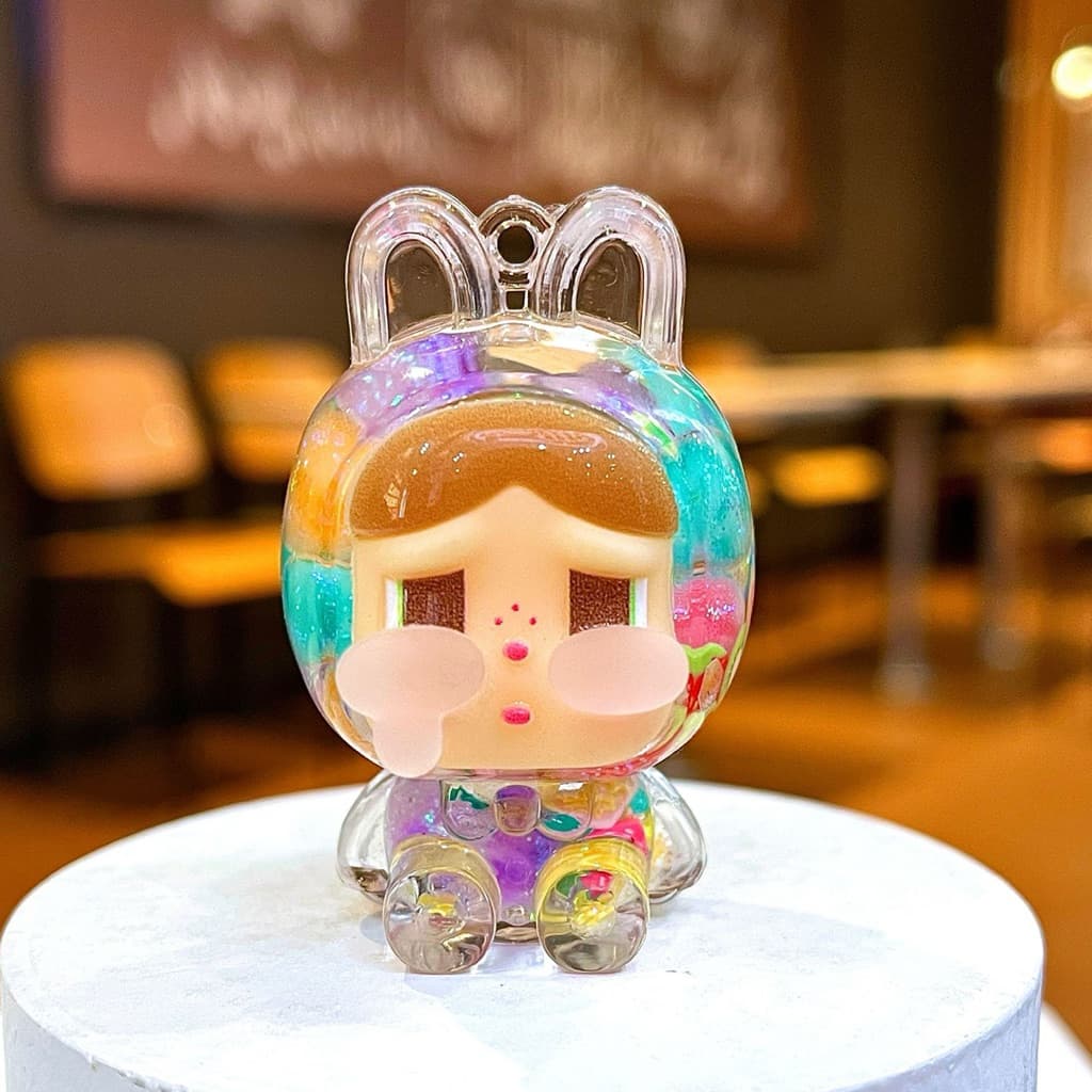ในไทยน้องครายงอแงจิ๋ว 5 cm เรืองแสง งานตู้น้ำ ตกแต่งบ้าน DIY รูปที่ 4