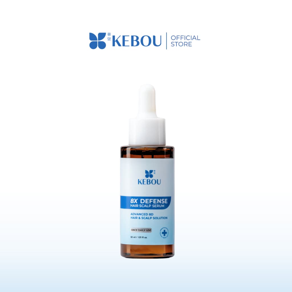 KEBOU 8X DEFENSE HAIR SCALP SERUM เวชสำอางลดผมขาดหลุดร่วง ลดรังแคและอาการคันในขั้นตอนเดียว รูปที่ 1