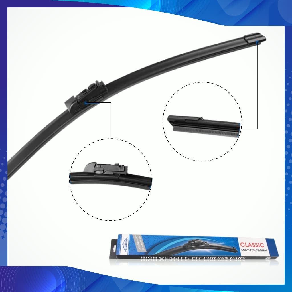 ใบปัดน้ำฝน MAZDA CX-5 / MAZDA CX-8 หัวล๊อคตรงรุ่น แถมฟรีน้ำยาเคลือบกระจก+ผ้าไมโครไฟเบอร์ รูปที่ 3