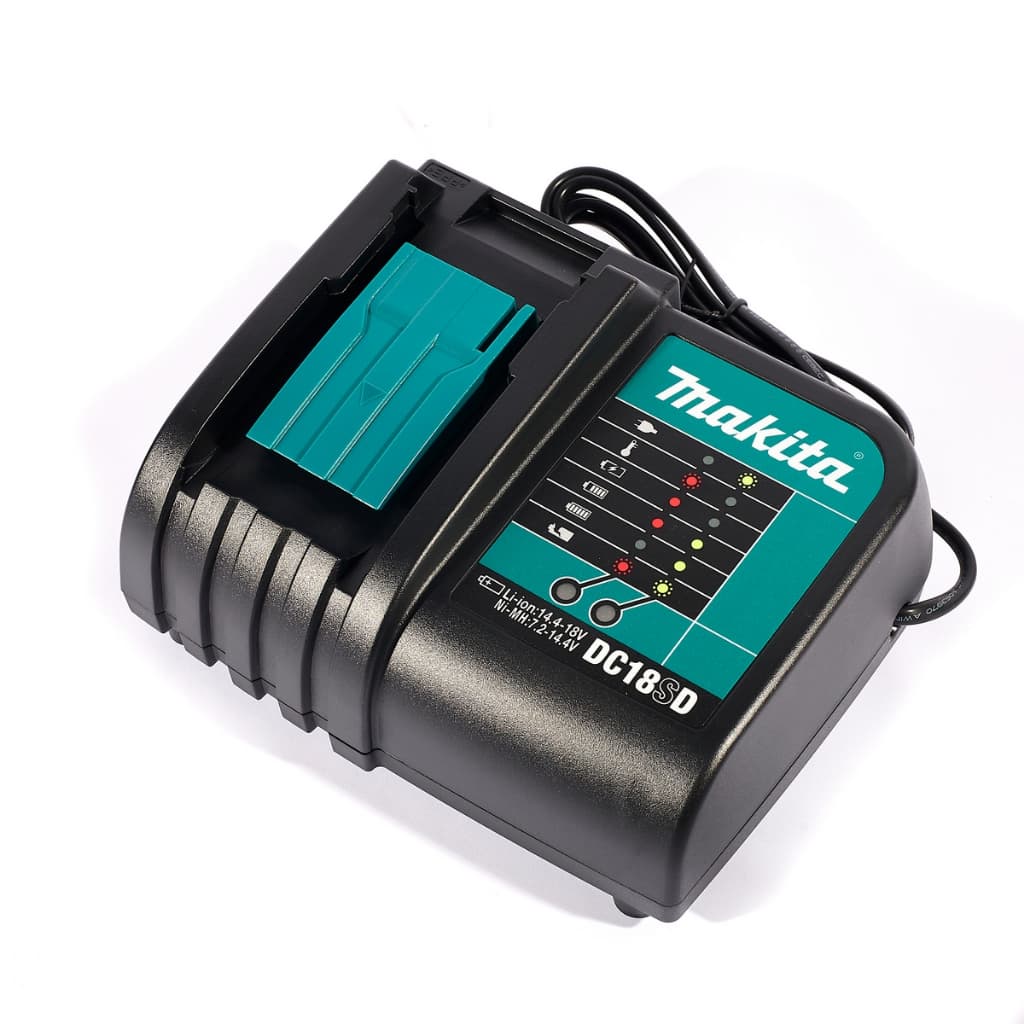 MAKITA เครื่องชาร์จแบตเตอรี่ 18 โวลต์ รุ่น DC18RC ใช้กับแบต BL1830B / BL1850B / BL1860B / BL1815N รูปที่ 4