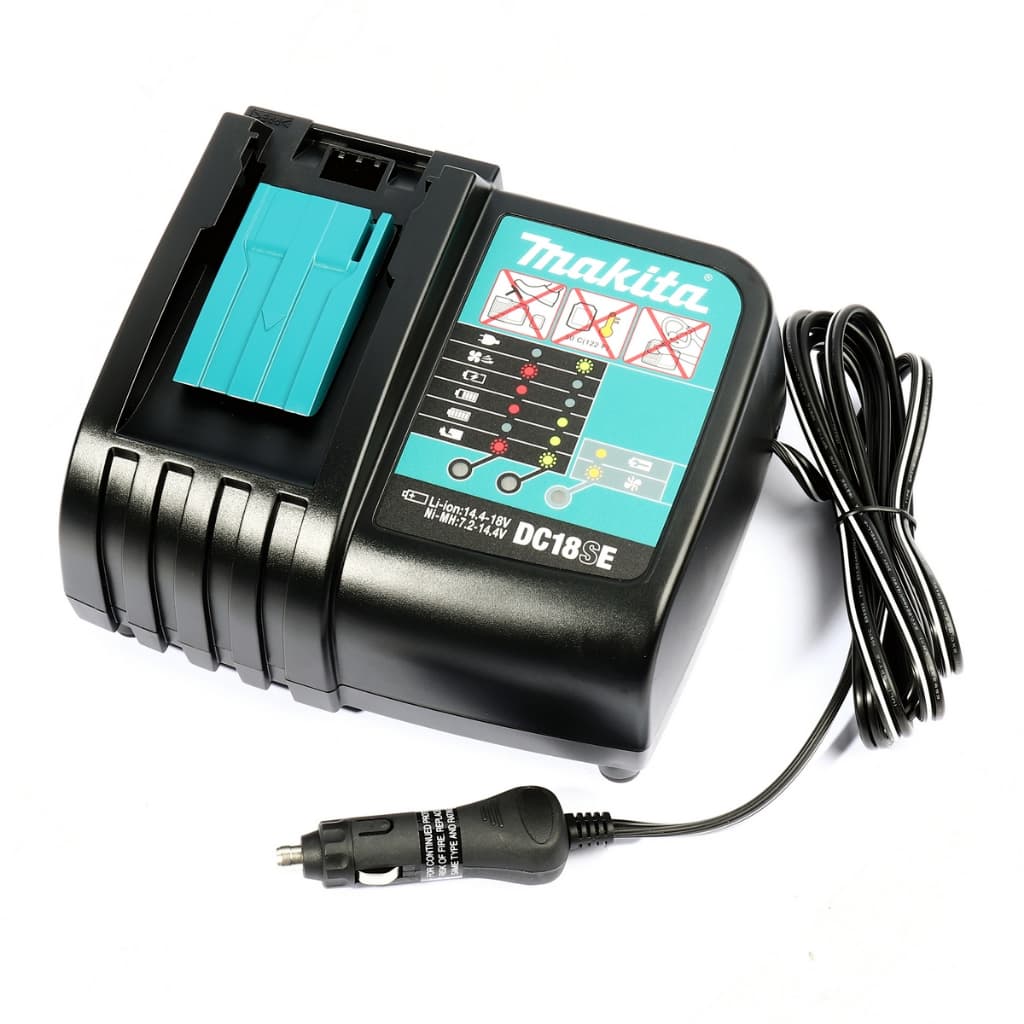 MAKITA เครื่องชาร์จแบตเตอรี่ 18 โวลต์ รุ่น DC18RC ใช้กับแบต BL1830B / BL1850B / BL1860B / BL1815N รูปที่ 7