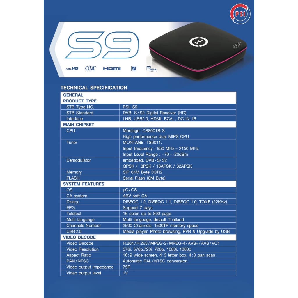 กล่อง PSI 2026 S Series รับประกันศูนย์ 1ปี ใหม่ล่าสุด รูปที่ 7