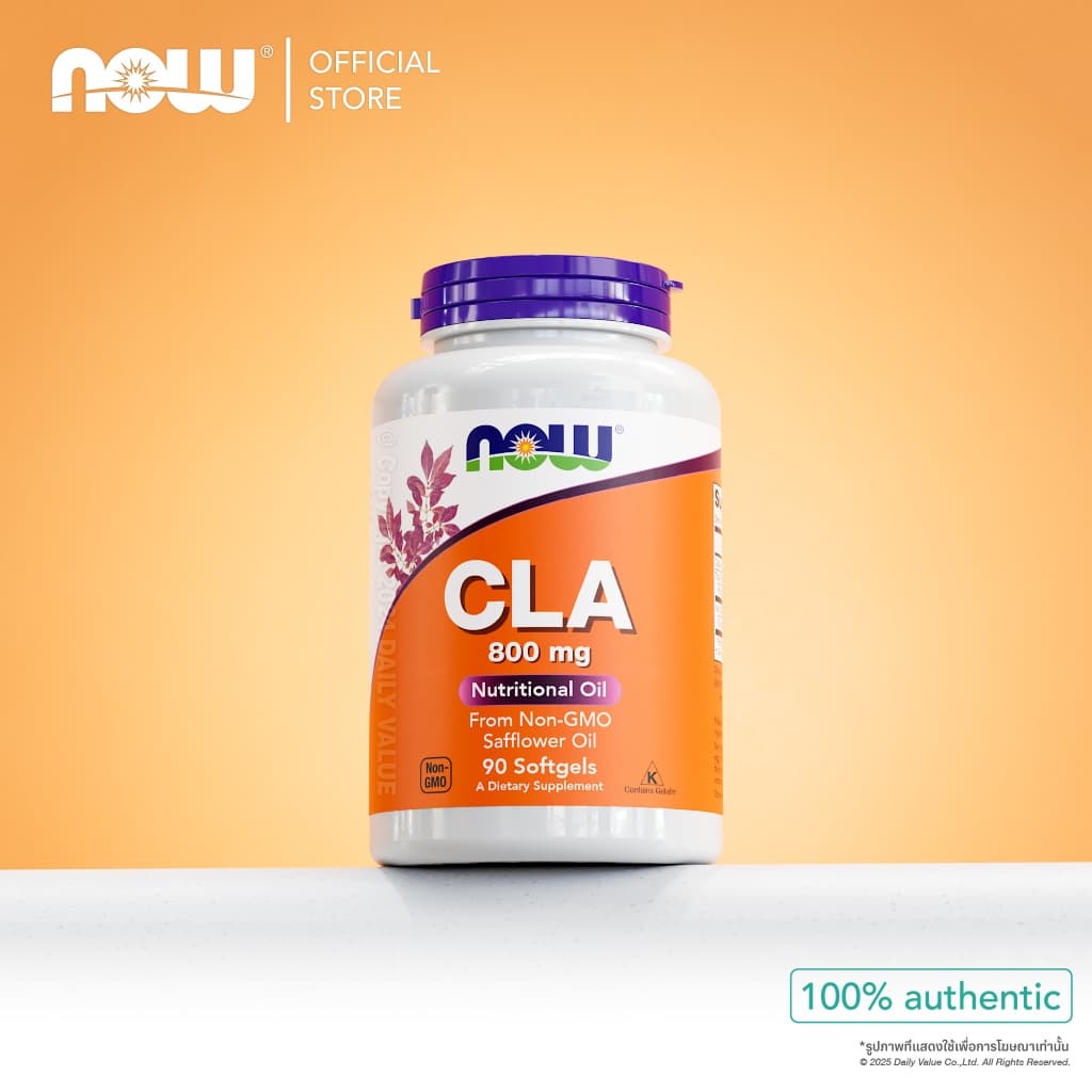 ซีแอลเอ | CLA / Conjugated Linoleic Acid 800 MG by NOW FOODS | Authentic Made in USA รูปที่ 1