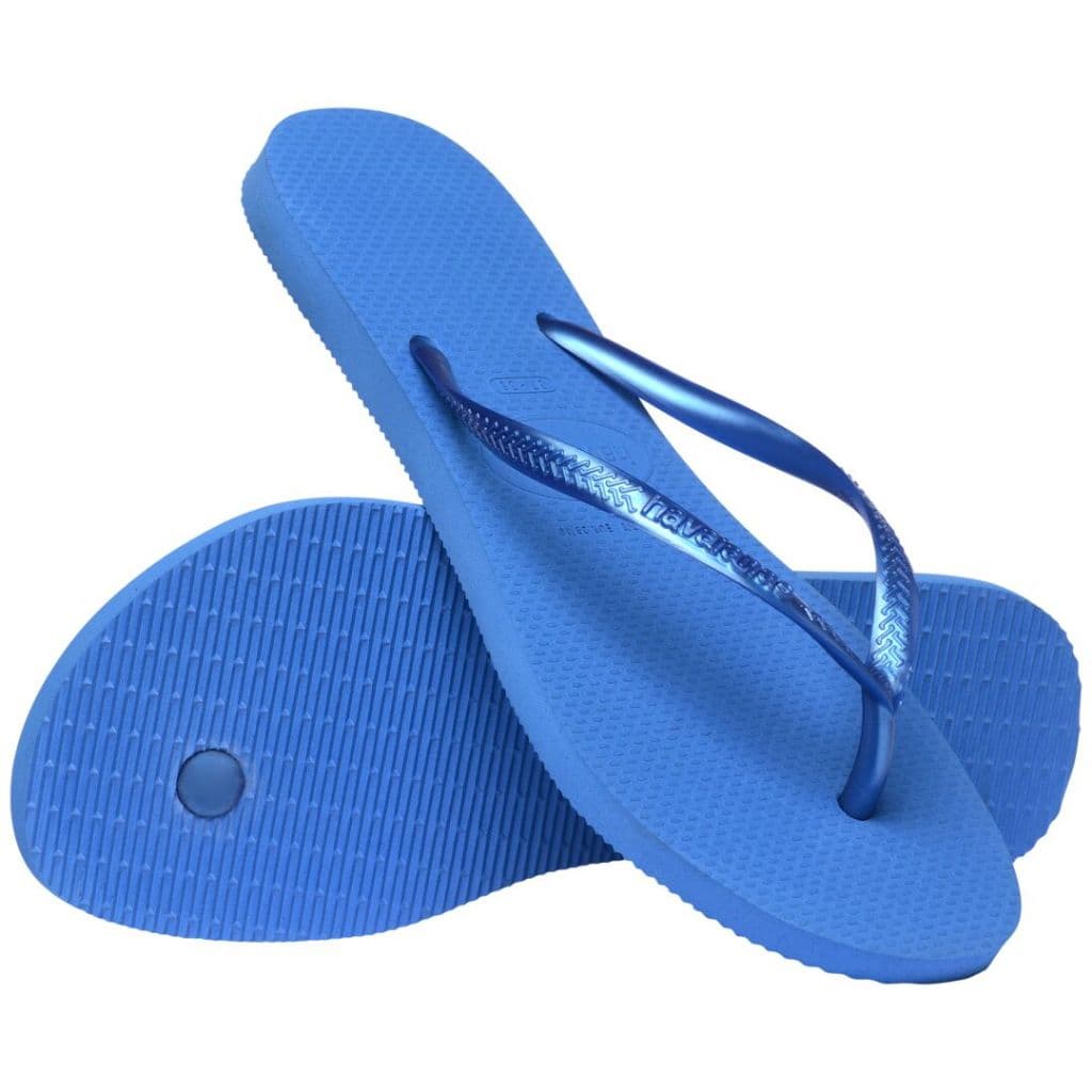 HAVAIANAS รองเท้าแตะ Slim Brilliant Blue 40000303504NF_H5BLXX รูปที่ 4
