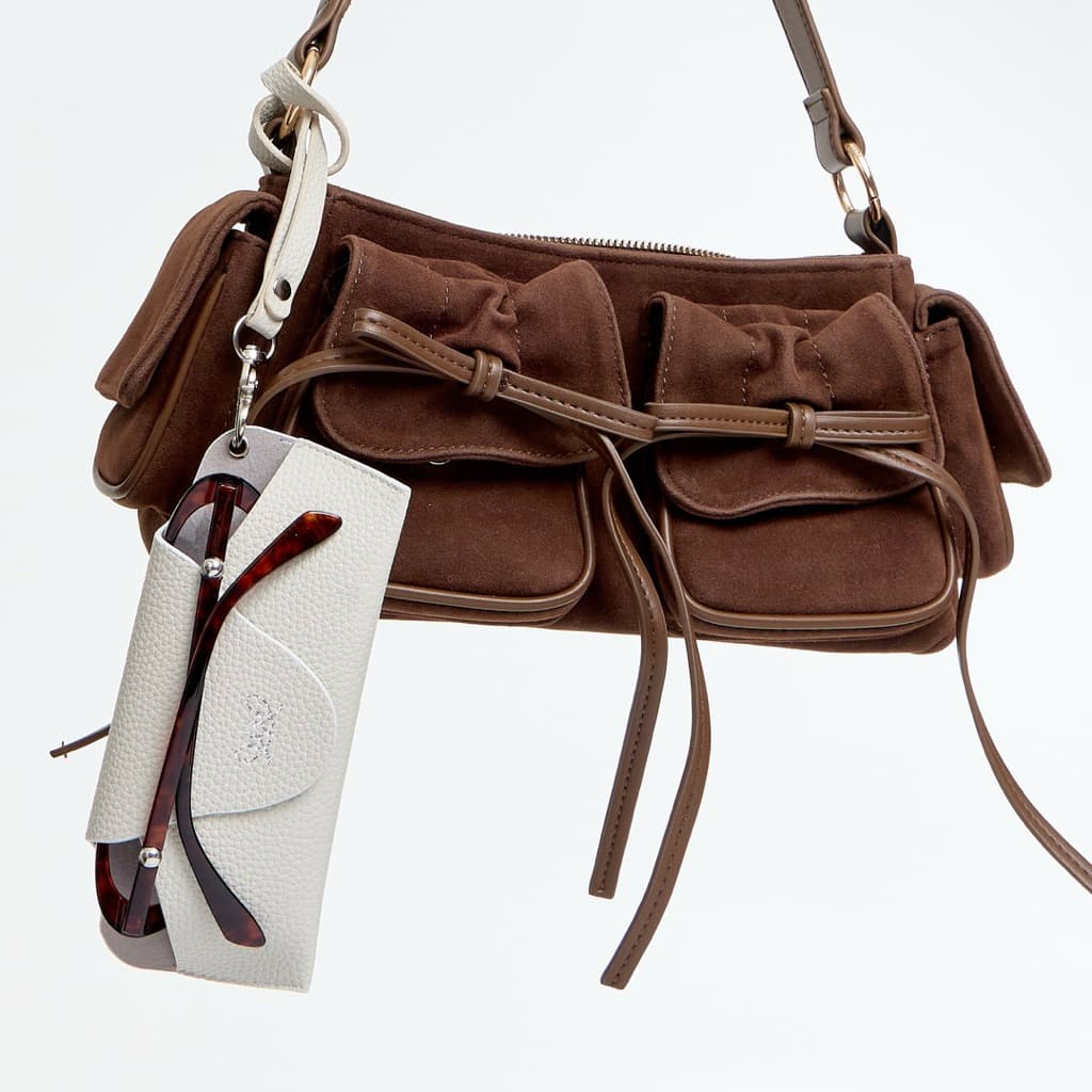 PLM เคสซองใส่แว่นหนังตา Soft Shell Leather-like Glasses Case รูปที่ 2