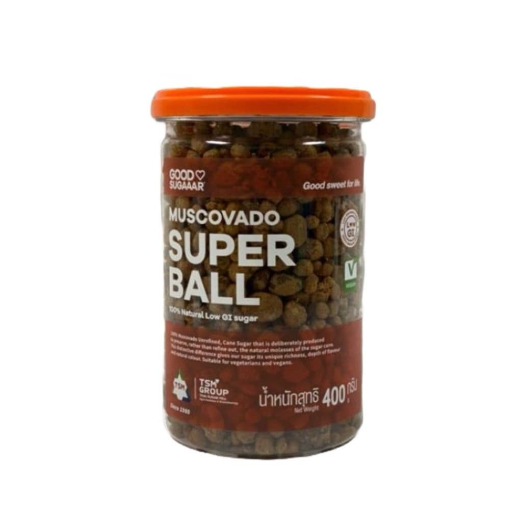 Good Sugaaar Dark Brown/Light Brown Muscovado 500g/Muscovado Superball400g น้ำตาลทรายแดง ไลท์/ดาร์ก บราวน์ มัสโควาโด รูปที่ 4