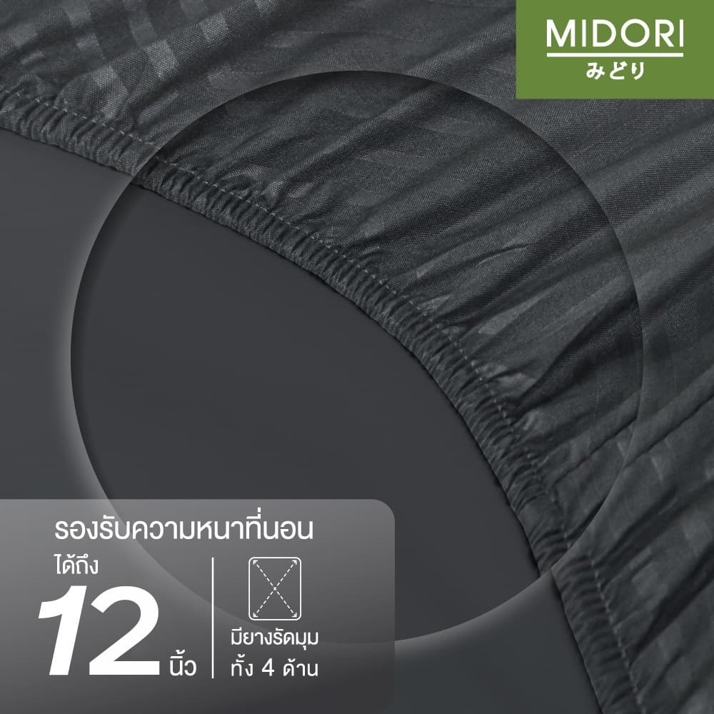 New MIDORI Home รุ่น Tempo Gold Two-tone ชุดเครื่องนอน ลาย Branch คอลเลคชั่นใหม่2026 รูปที่ 6
