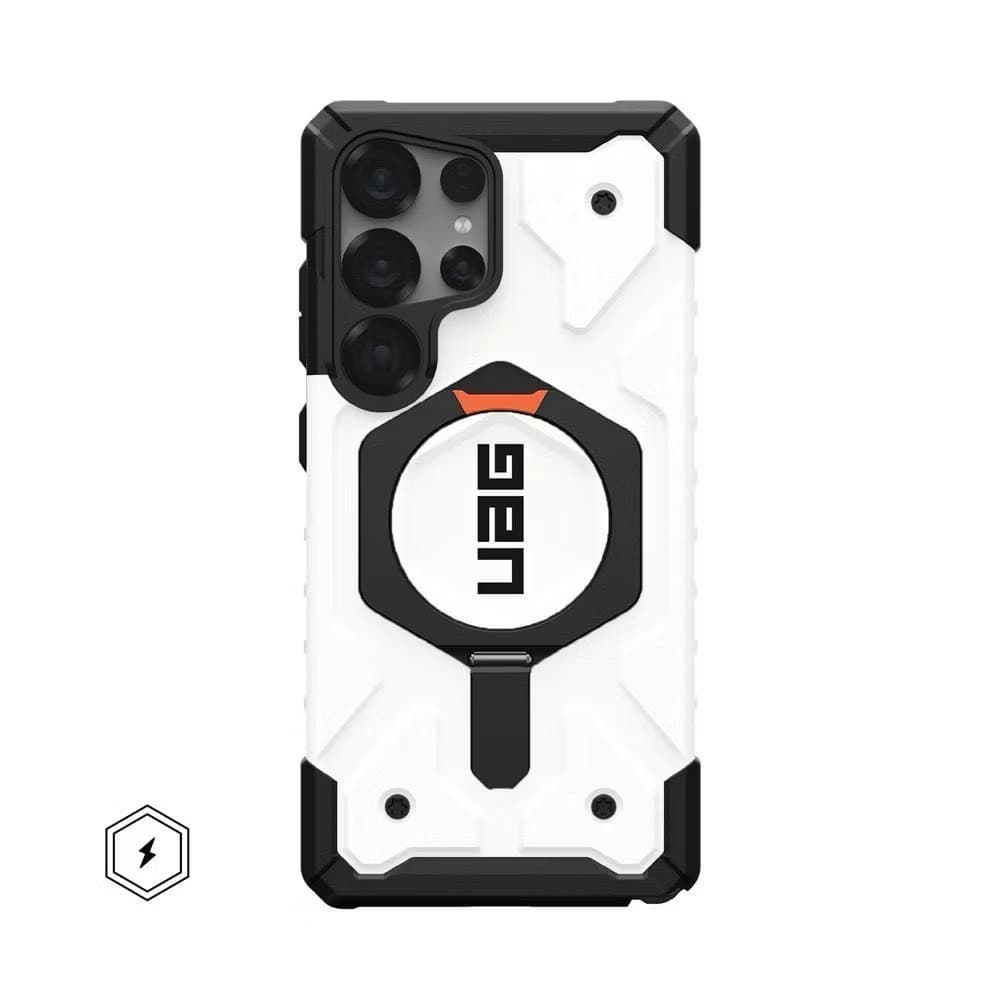 M01 CASEขาตั้ง UAG ออกแบบสำหรับการชาร์จแบบไร้สาย FOR SAM S23 S24 S25 S26 UTRAL วงเล็บ แม่เหล็กเคสป้องกันโทรศัพท์มือถือ รูปที่ 1