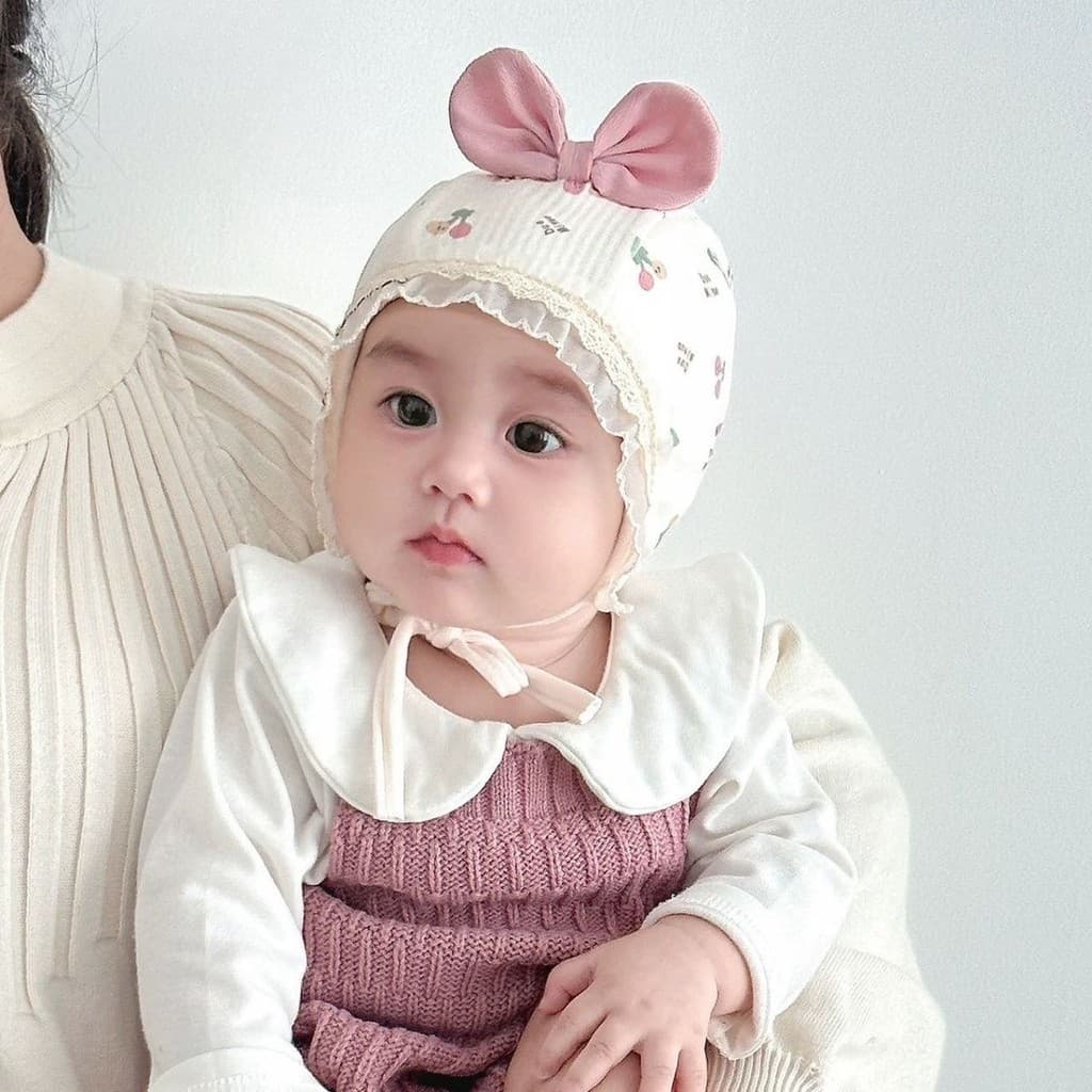หมวกเด็กอ่อน หมวกป้องกันหูเด็ก รูปร่างสัตว์น่ารัก ศรีษะประมาณ 40-60CM นุ่มสบาย กันลม และอบอุ่น รูปที่ 6