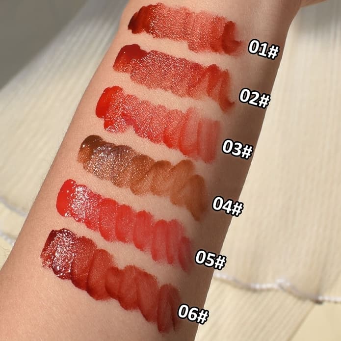 YOTAI LAMEILA ลิปสติก ลิปสติกเนื้อแม มีให้เลือก 6 สี เคลือบริมฝีปาก สีชัด กันน้ำ กันเหงื่อ ติดทนยาวนาน 1078# รูปที่ 5