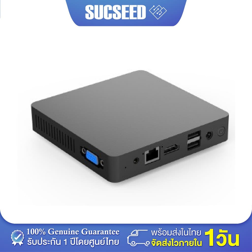 MLLSE M2 Pro Mini PC J3710 Quad Core RAM 8GB SSD 128GB HDMI VGA MicroSD USB3.0 ประกัน 1 ปีในประเทศไทย รูปที่ 5