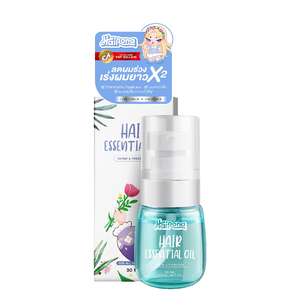 LIVETINED Hairona Hair Essential Oil ลีฟทิเนด แฮร์ เอสเซนส์ ออยล์ รูปที่ 2