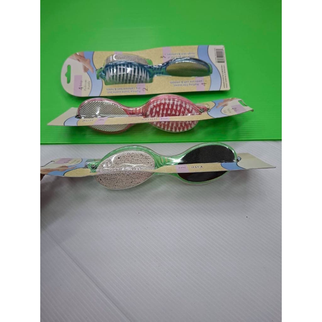 No.1629 แปรงขัดส้นเท้า ตะไบส้นเท้า อเนกประสงค์สีในหนึ่ง คละสี ได้ 12 ชิ้น รูปที่ 6