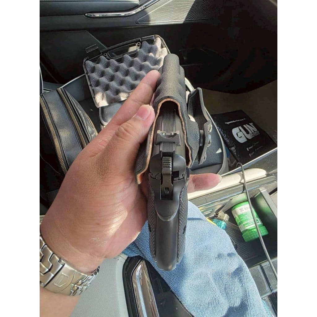ซองพกใน CZ 75 Compact e IWB GUNBANGKOK | ล็อคแน่น ดึงลื่น พกซ่อนมั่นใจ Handmade ปรับแต่งได้ รูปที่ 4