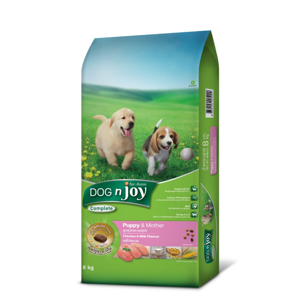 อาหารสุนัข Dog n joy 8-10 กิโลกรัม ยกกระสอบ ครบถ้วนด้วยสารอาหารที่จำเป็น รูปที่ 6