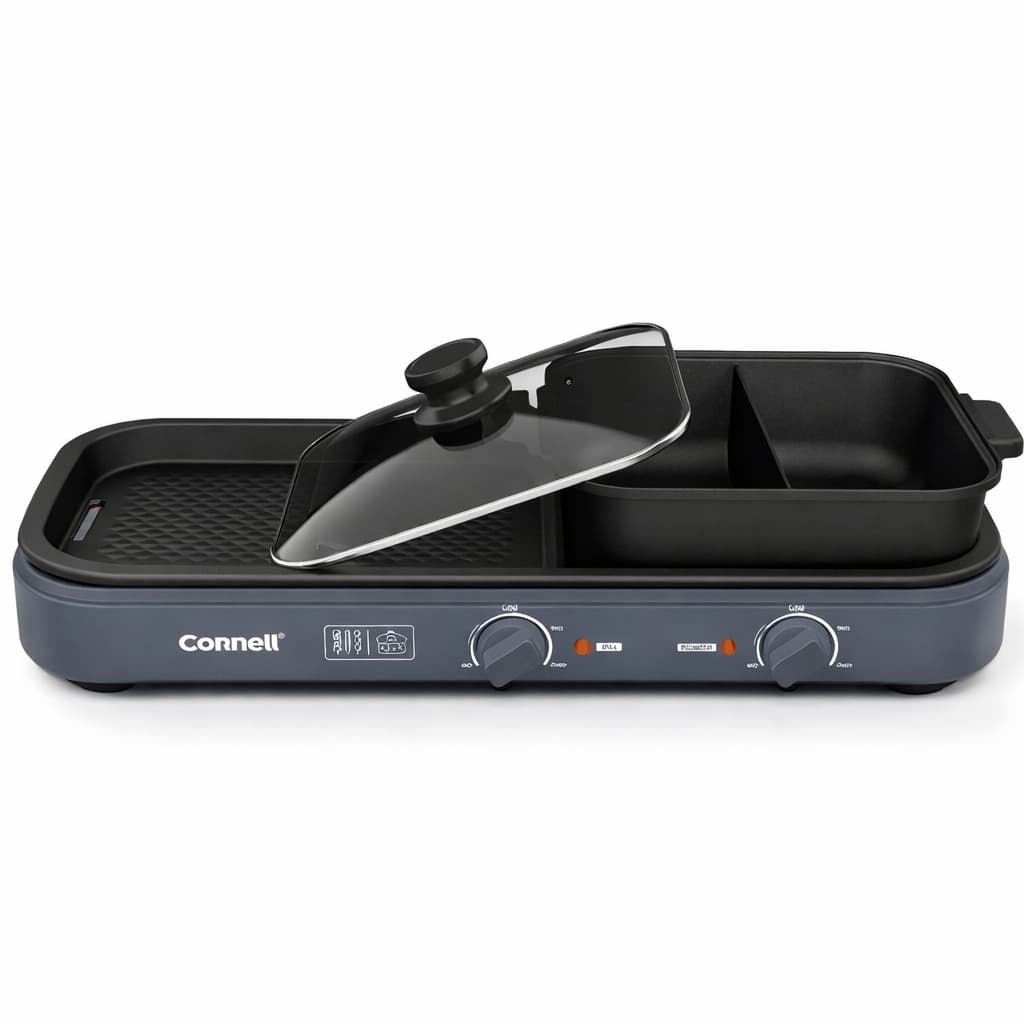 Cornell เตาปิ้งย่าง 2in1 ถอดล้างได้ ขนาดใหญ่ รุ่น CCG-EL98DT รูปที่ 1
