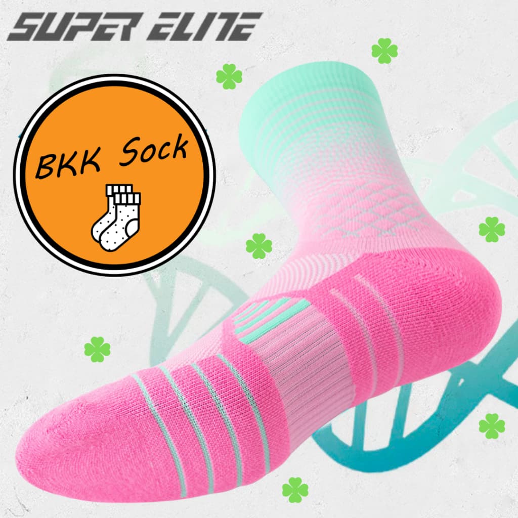 ถุงเท้า Super Elite >>>> เหมาะสำหรับใส่ออกกำลังกาย เล่นกีฬา แบบใหม่ มีให้เลือก7สี | CW รูปที่ 2