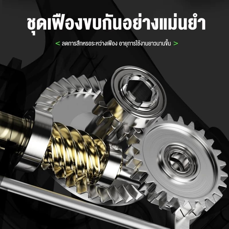 รอกตกปลา รอกตกปลาสปินนิ่ง HE500-HE7000 รอกตกปลาหมาป่า ด้ามลูกบอลโลหะ เรียบ รอกตกปลาทะเล fishing reel spinning reel รูปที่ 4