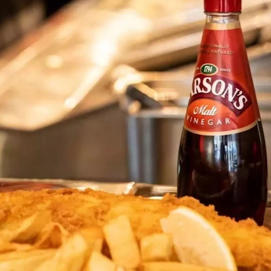 Sarson's Original Malt Vinegar l เซอร์สันส์ น้ำส้มสายชูหมักจากข้าวมอลต์ รูปที่ 4