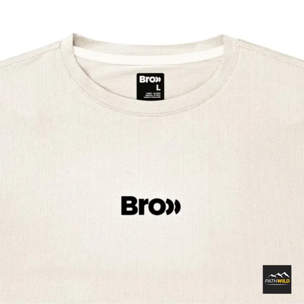 BROOO OVERSIZE LONG SLEEVE RUNNING SHIRT เสื้อวิ่งแขนยาวโอเวอร์ไซส์ เนื้อผ้านุ่ม น้ำหนักเบา และระบายอากาศได้ดีเยี่ยม รูปที่ 5