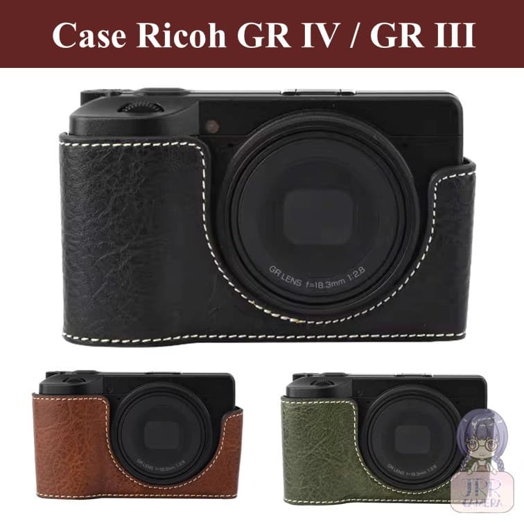 Case สำหรับ Ricoh GR IV GR III / เคส Ricoh GR IV GR III / เคส Ricoh GRIII GRIV Half Case Ricoh GR3 GR4 Ricoh GR 3 GR 4 รูปที่ 1