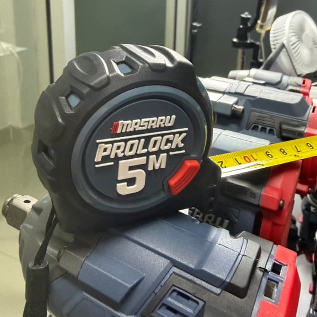 Masaru SFMT-600 ตลับเมตร ขนาด ยาว 5 เมตร งานวัดติดตั้งเฟอร์นิเจอร์ งานช่างไฟ ช่างไม้ งานก่อสร้าง รูปที่ 4