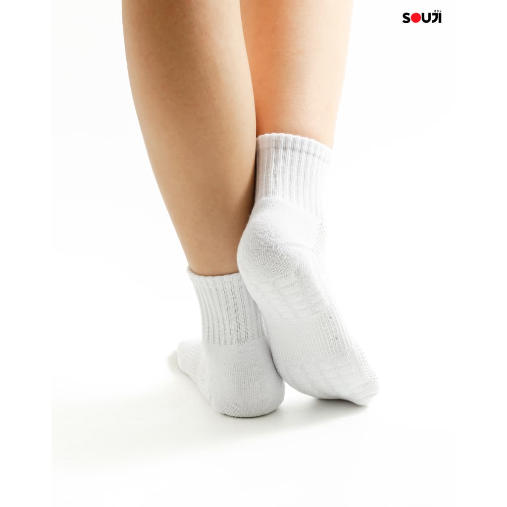 PACK 4 FREE 1ถุงเท้าข้อกลาง SOUJI SOCK หนานุ่มX2 ลดกลิ่นอับ เลือกได้ 3แบบแพคสุดคุ้ม ทันใจ รูปที่ 7