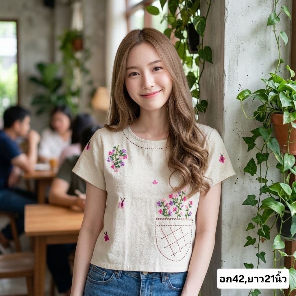 เสื้อปักมือเชียงใหม่ รูปที่ 1