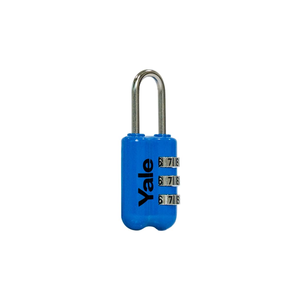 Yale รุ่น YP2 ตัวล็อคสำหรับการเดินทาง ตัวเรือนซิงค์ ห่วงสแตนเลส ขนาด 23 mm รูปที่ 2