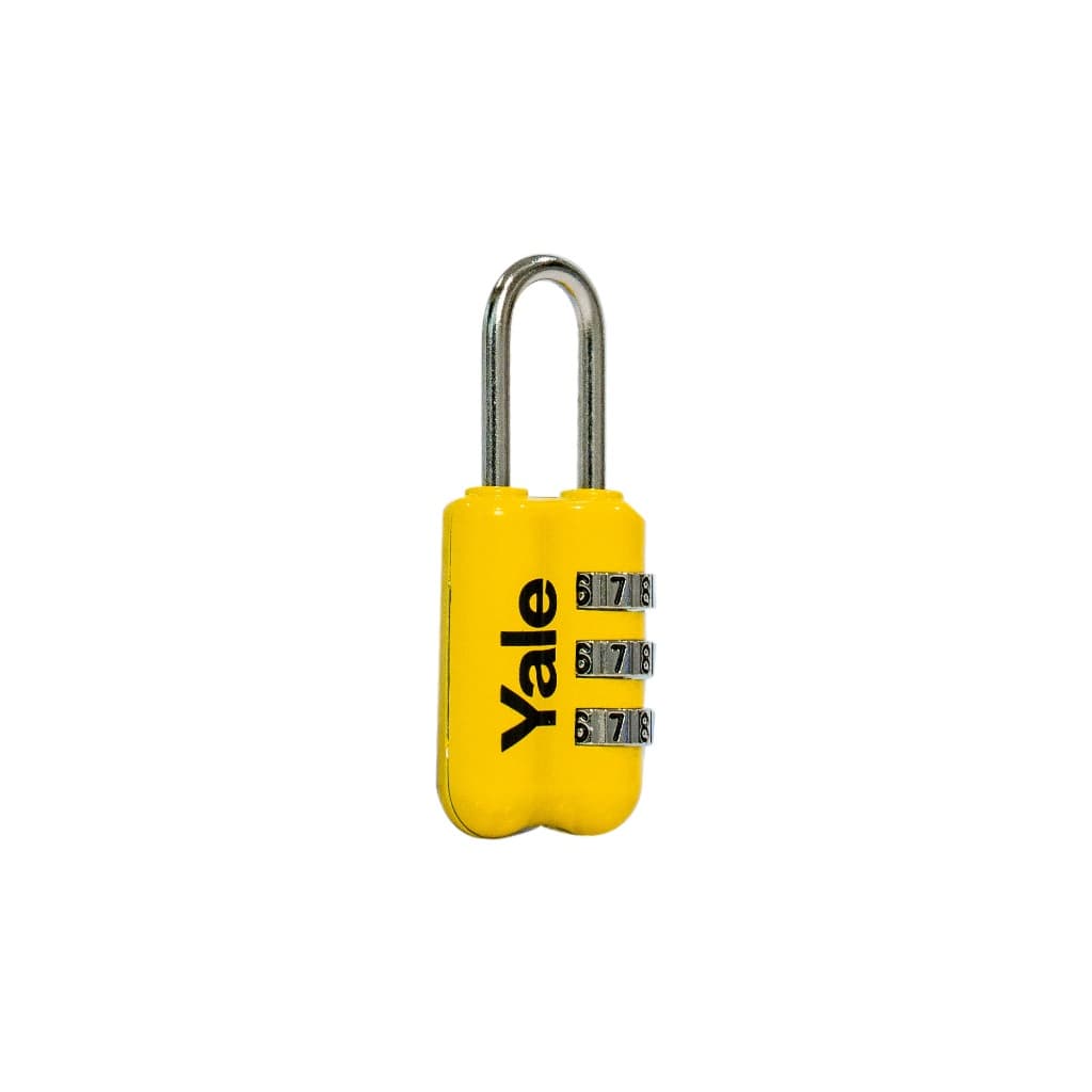 Yale รุ่น YP2 ตัวล็อคสำหรับการเดินทาง ตัวเรือนซิงค์ ห่วงสแตนเลส ขนาด 23 mm รูปที่ 6