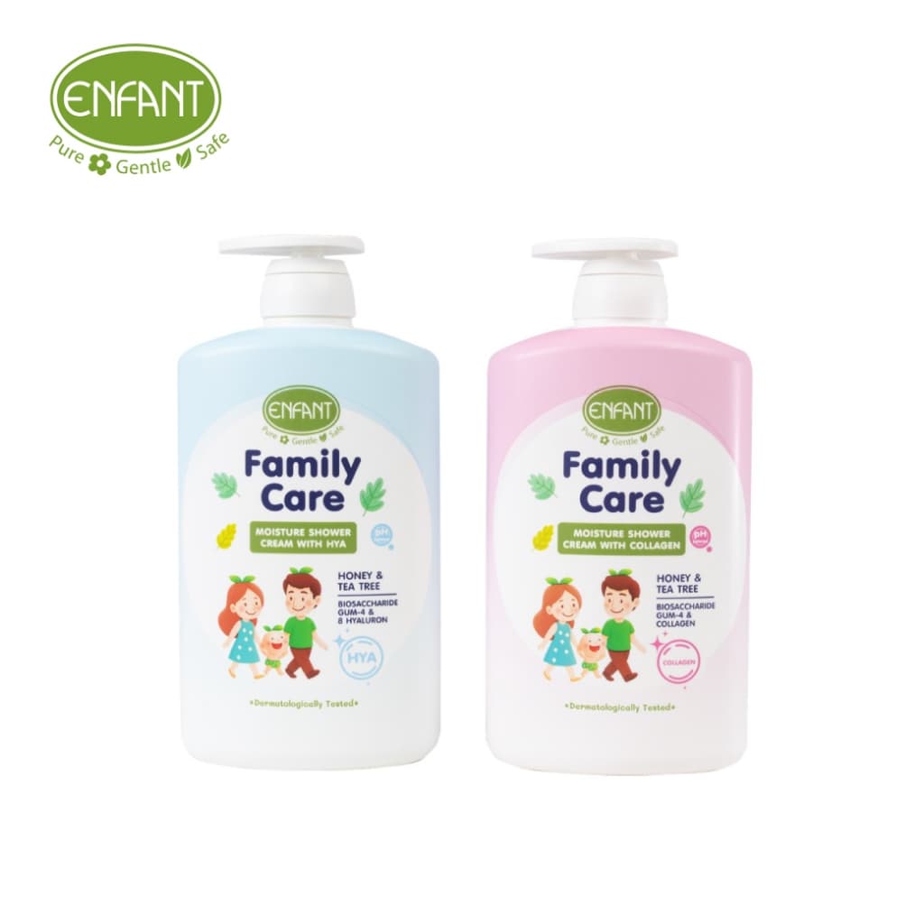 Enfant Family Care Moisture Shower Cream With Collagenสำหรับเด็ก3ปีขึ้นไป รูปที่ 3