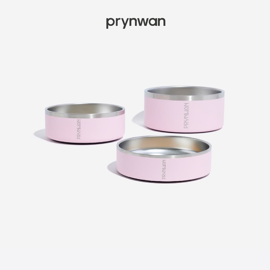 PRYNWAN Pets - Double Wall Stainless Steel Bowl ชามอาหารสัตว์เลี้ยง รูปที่ 2