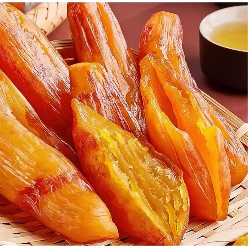 #มันหนึบญี่ปุ่นเบนิฮารุกะ1กิโลกรัมขนาด15-20ชิ้นต่อกิโล หวานกำลังดีไม่ผสมแป้งมันแท้100% รูปที่ 1