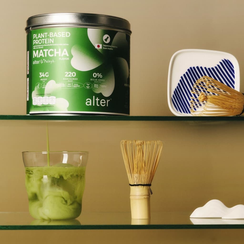 Alter matcha x PaloyH plant-based protein โปรตีนพืช รส มัทฉะ โปรตีนพืช โปรตีน 1 กระปุก รูปที่ 3