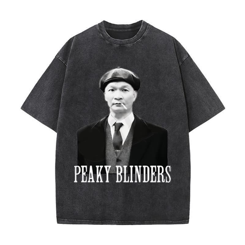 เสื้อวัฒนธรรมสตรีท เสื้อยืดลาย หม่ำ Peaky cotton 100% เสื้อกระแส เสื้อตลก เสื้อขายดี Local Stock COD รูปที่ 6