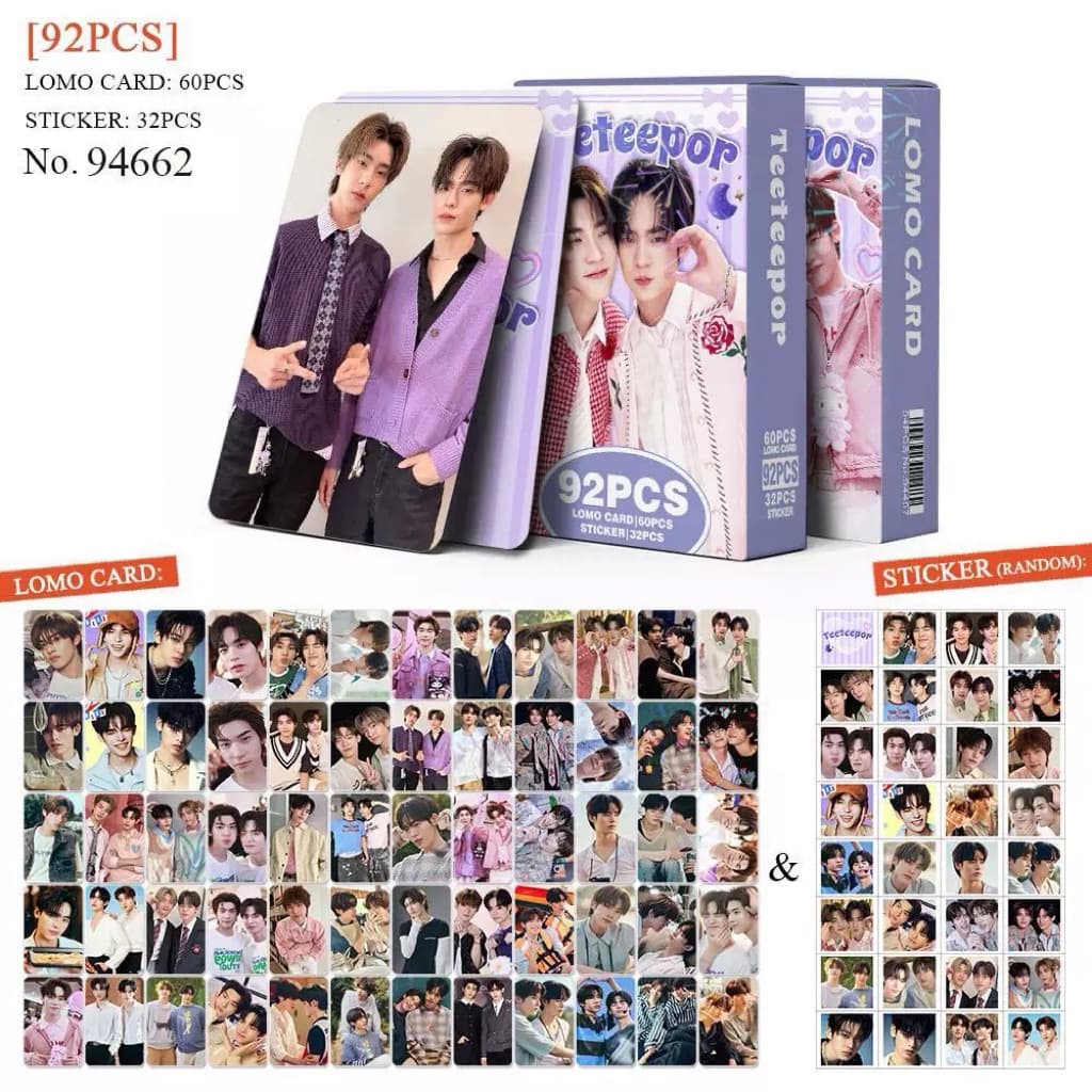 Lomo card TeeteePor ตี๋ตี๋ป๋อ 30 pcs ,92 pcs จากในไทย รูปที่ 1