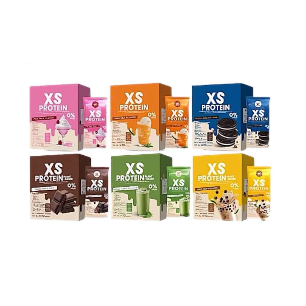 โปรตีนวิ๊งค์ไวท์ แบบซองWINK WHITE XS PROTEIN 6รสชาติ 1กล่องบรรจุ10ซอง รูปที่ 1
