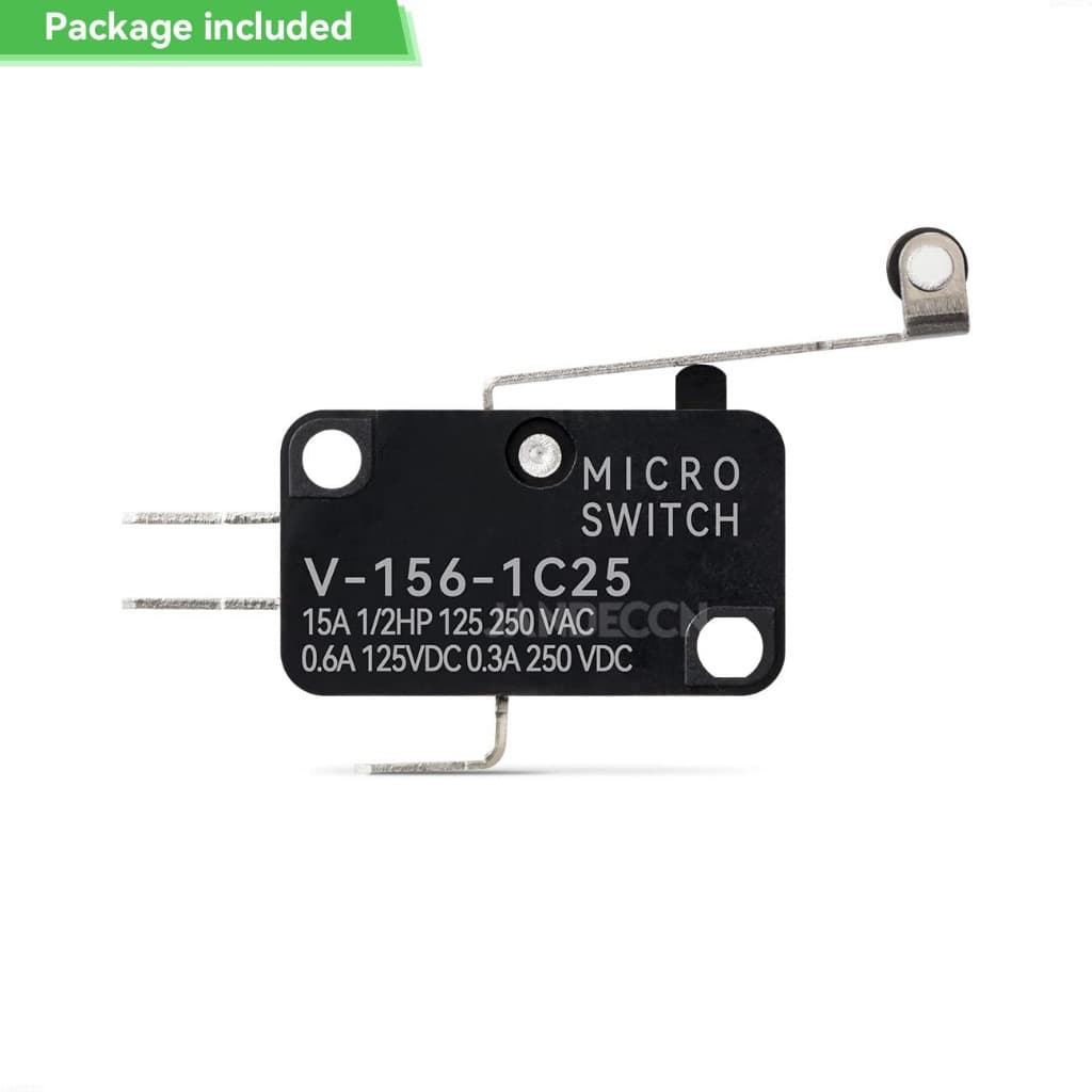 5 ชิ้น ลิมิต สวิตซ์ Micro Limit Switches Momentary Snap Action Limit Switch 16A 250V 125V SPST 16mm 52mm รูปที่ 9