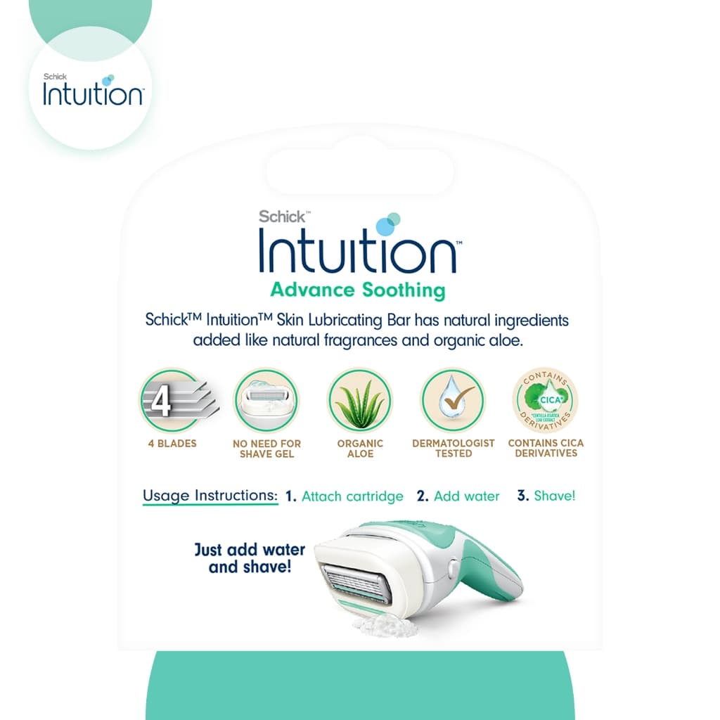 Schick รีฟิล Intuition Advance Soothing รูปที่ 3