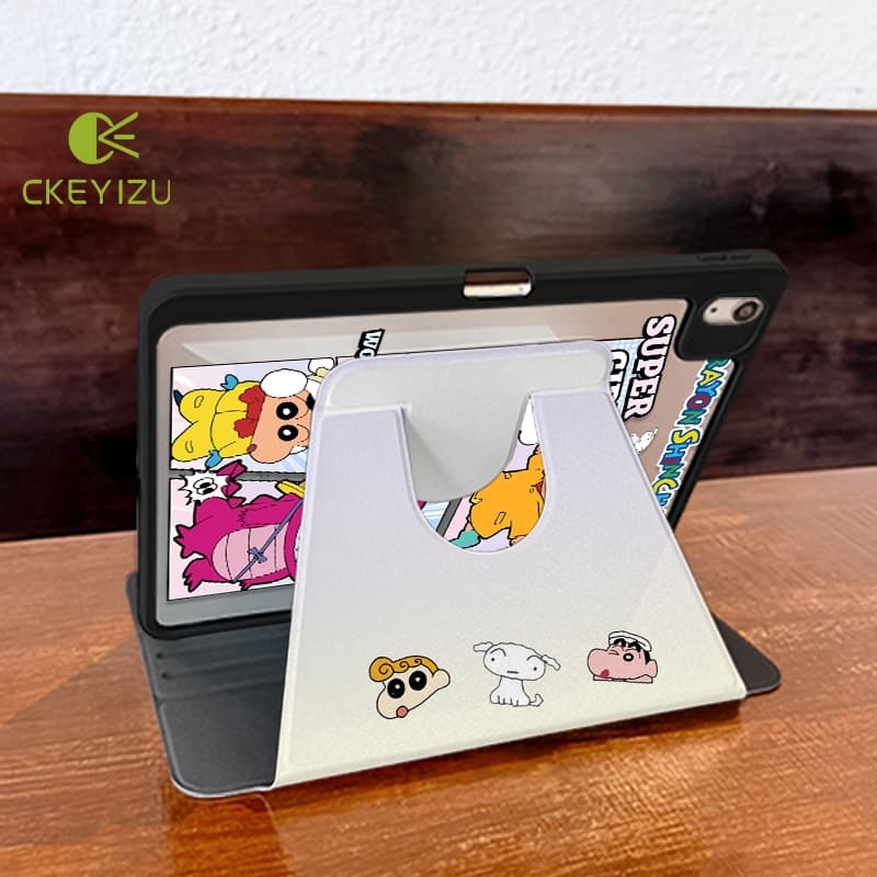 CKYZ เคสไอแพด for 10.2 gen7 gen8 gen9 เคสไอแพด 10.9/11 iPad air6 pro11 เคสไอแพด ปรับองศาได้360 องศา รูปที่ 4