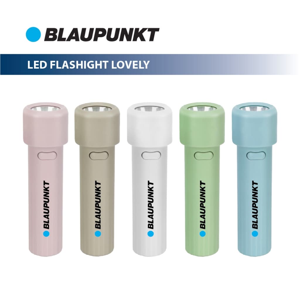BLAUPUNKT ไฟฉายมินิมอล 1W แสงขาว 6500K ขนาดพกพา ชาร์จได้ แบต 800mAh รุ่น BP-FLL1 รูปที่ 2