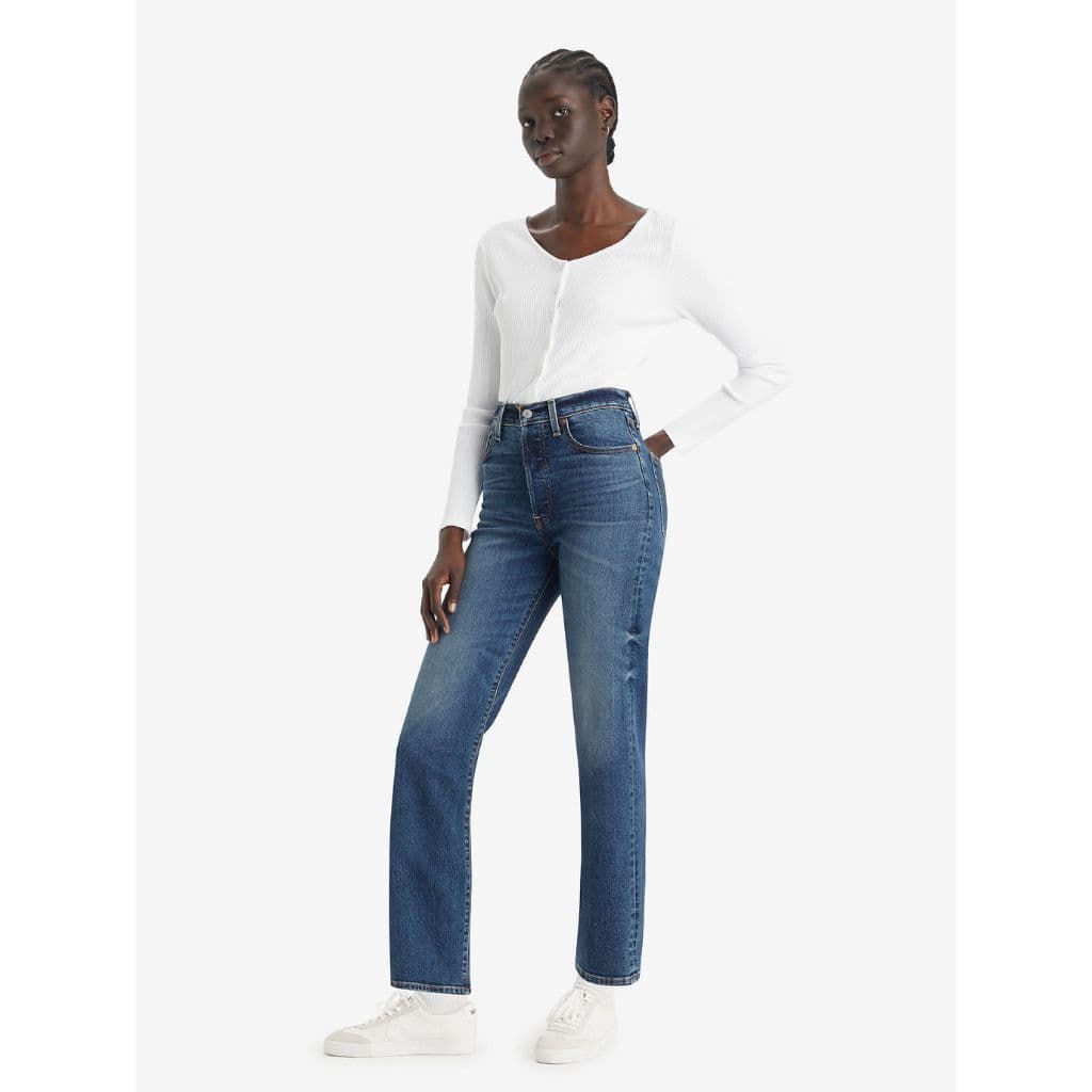 กางเกงยีนส์ผู้หญิง Levi's® Women's Ribcage Straight Ankle Jeans รูปที่ 5