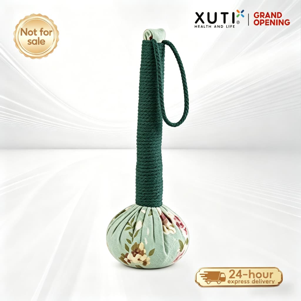 [Limited-time offer, not for sale]XUTI Natural Mugwort Meridian Massage Hammer for Neck, Shoulder & Back
