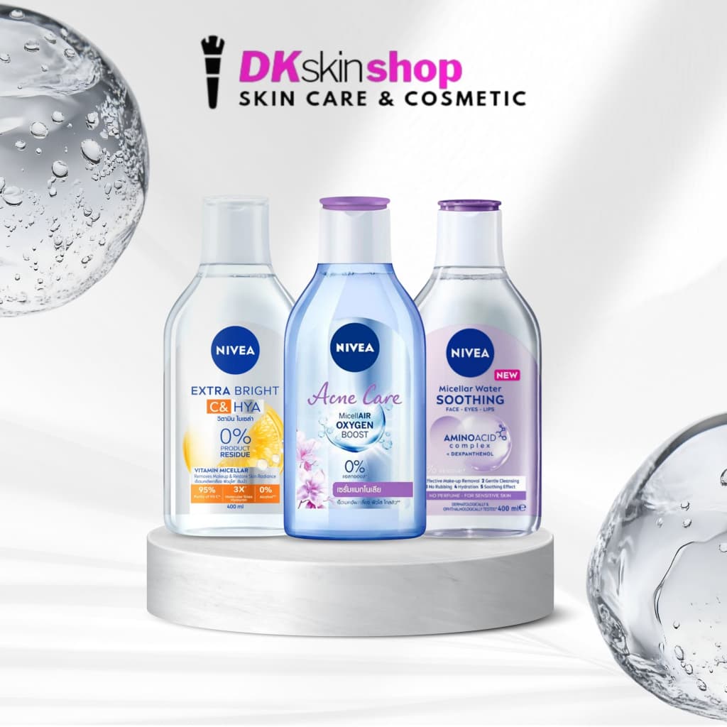 นีเวีย ไมเซล่า วอเตอร์ NIVEA Micellar Water มีให้เลือก 9 สูตร รูปที่ 4