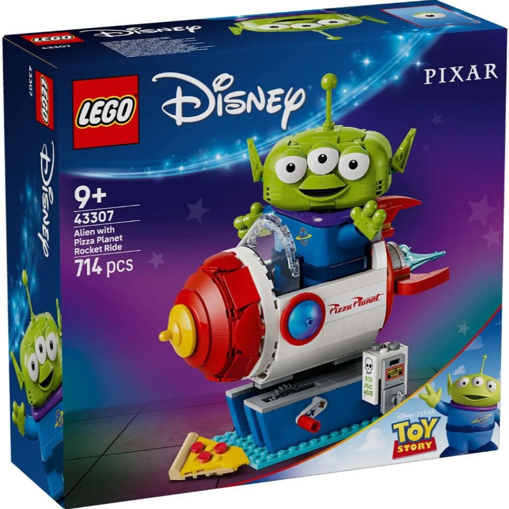 LEGO® | Disney and Pixar Toy Story Alien with Pizza Planet Rocket Ride 43307 รูปที่ 1