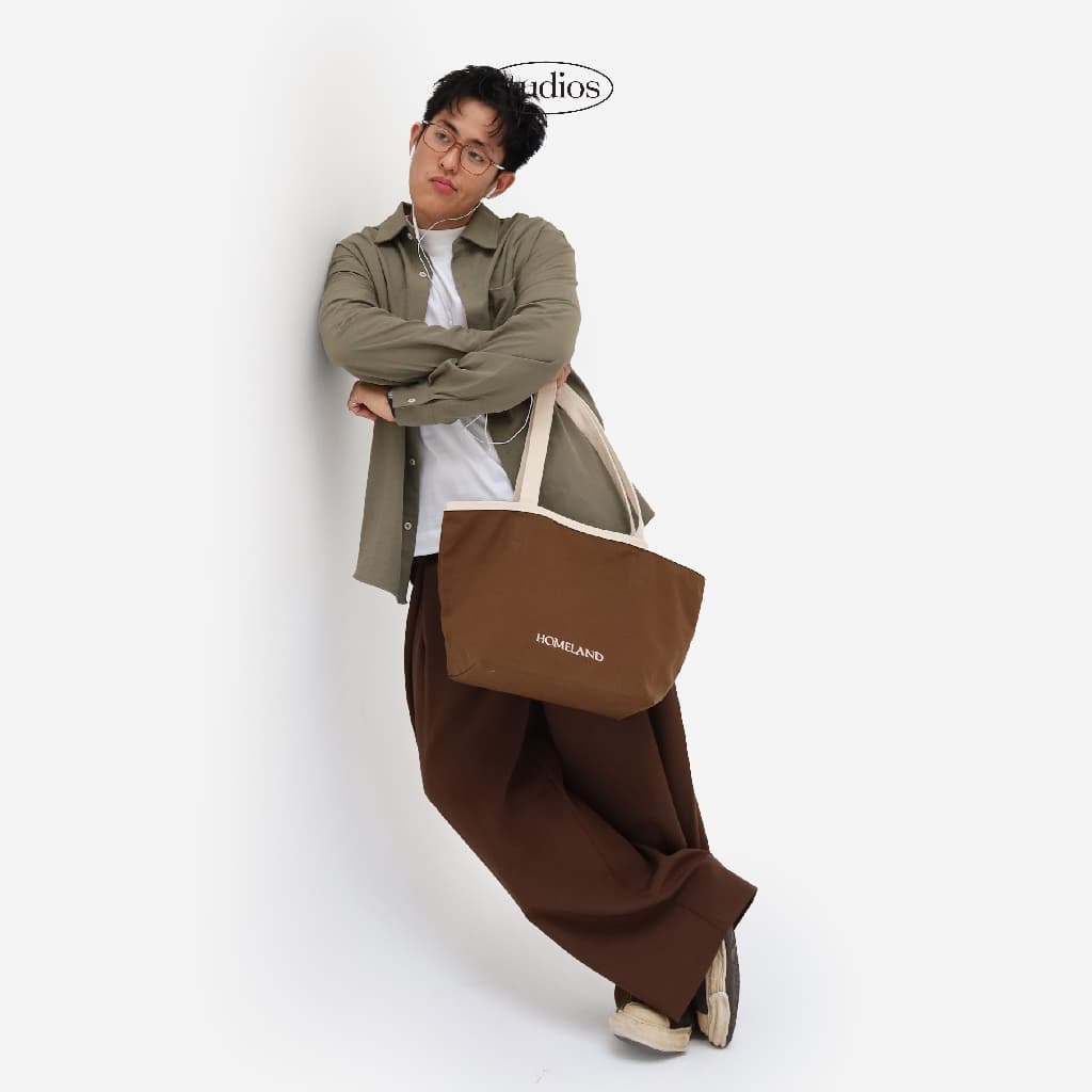 NEW! - Homeland The Frame Canvas รุ่นกุ๊นขอบ ปักลาย มี 6 สี รูปที่ 4